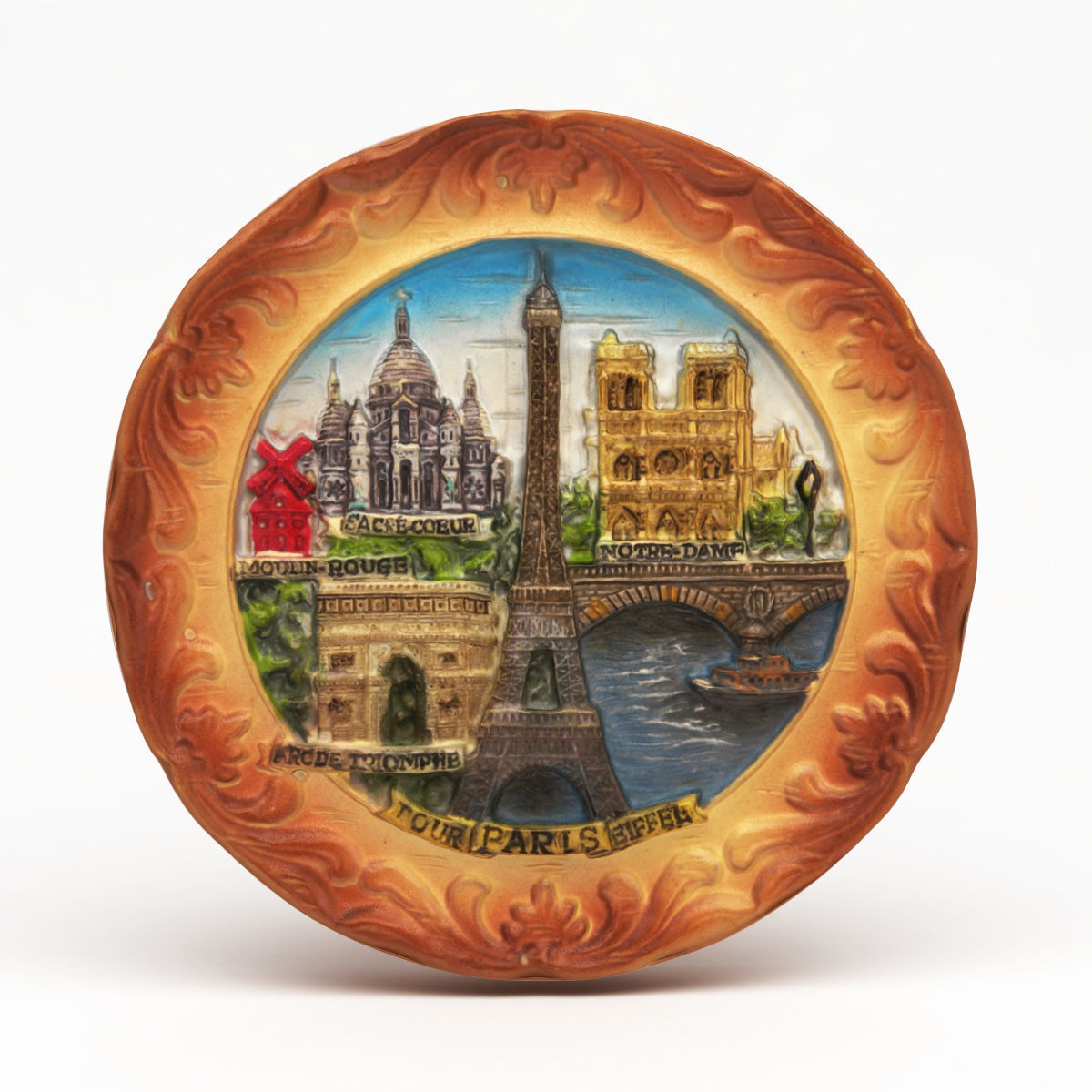 Paris Magnet Souvenir 3D print model_2