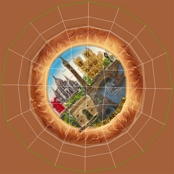 Paris Magnet Souvenir 3D print model_12