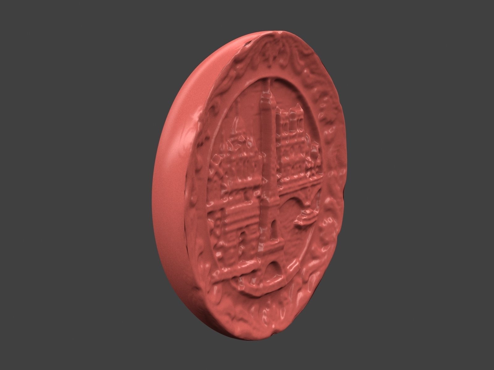 Paris Magnet Souvenir 3D print model_22