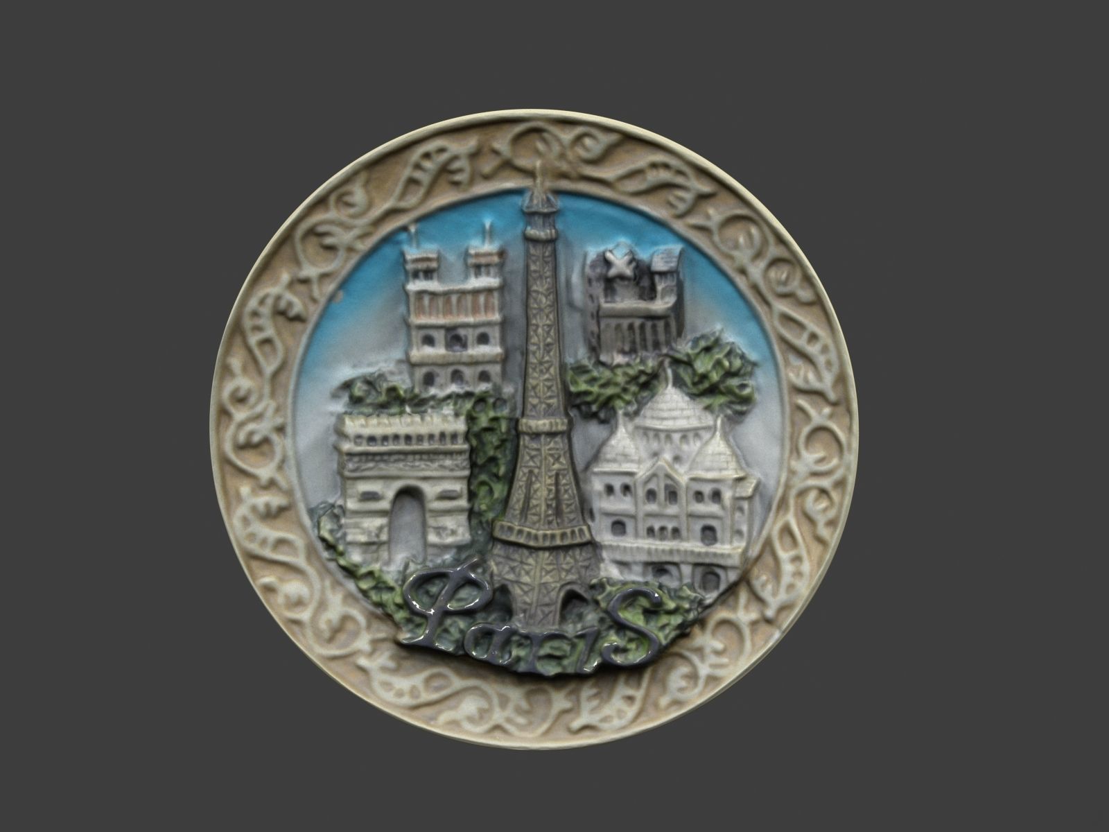 Paris Magnet Souvenir 2 3D print model_17