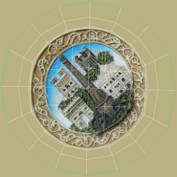 Paris Magnet Souvenir 2 3D print model_12