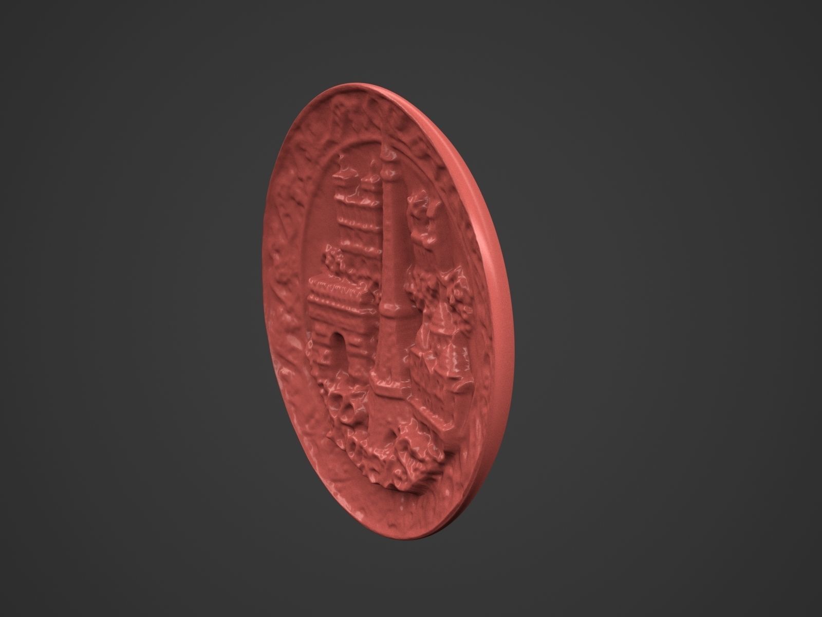 Paris Magnet Souvenir 2 3D print model_26