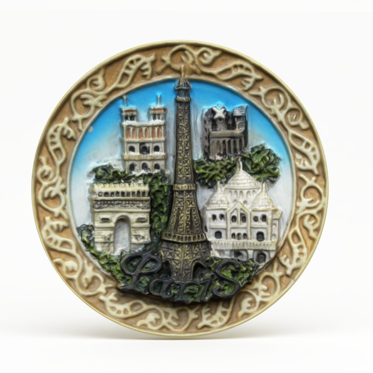 Paris Magnet Souvenir 2 3D print model_2