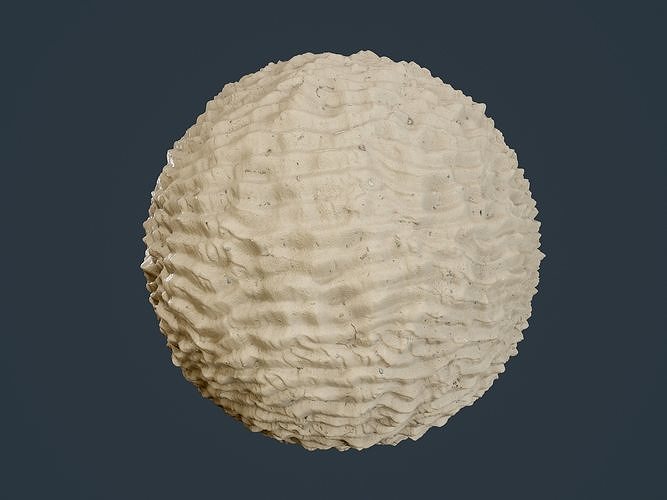 Sand Dirt Terrain Seamless PBR Texture 09 Texture