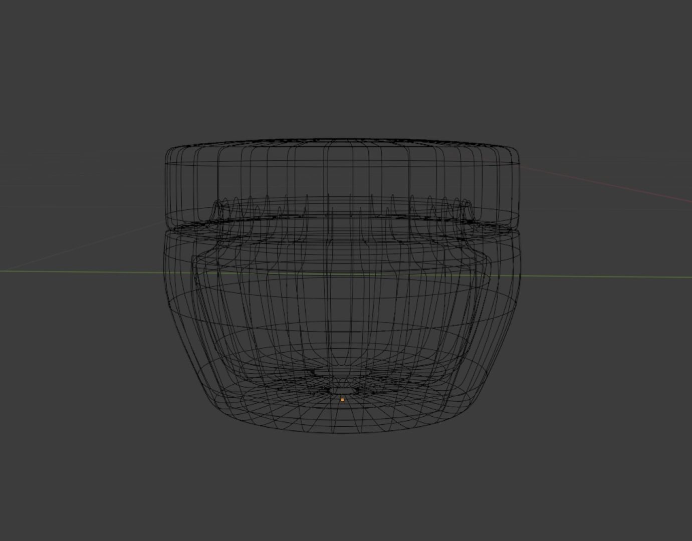 Cosmetic jars tubes mocap five pieces 3D model_5