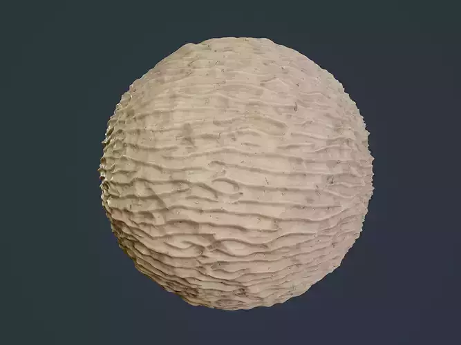 Sand Dirt Terrain Seamless PBR Texture 14