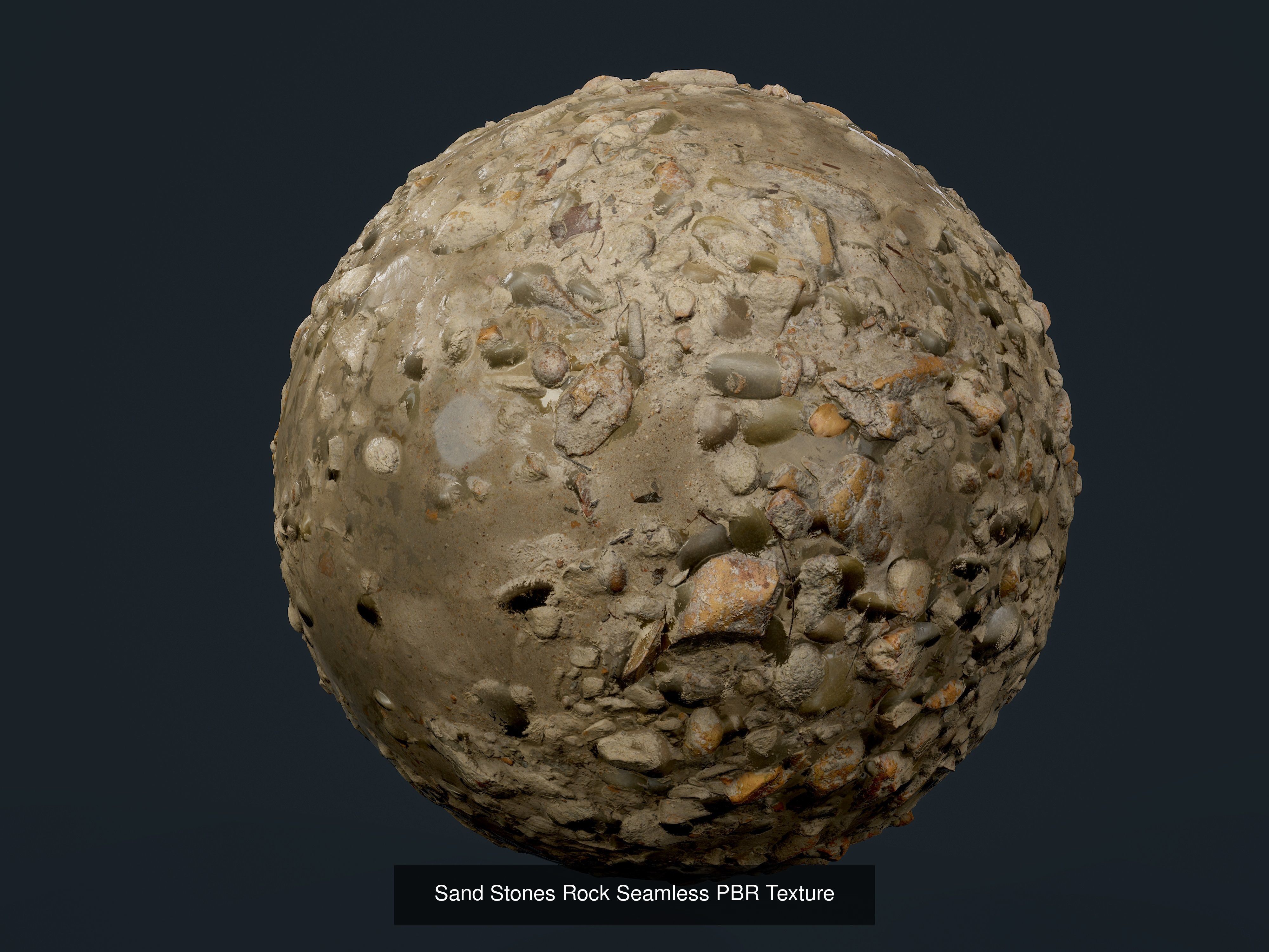 30 Sand Ground Seamless PBR Textures Texture_15