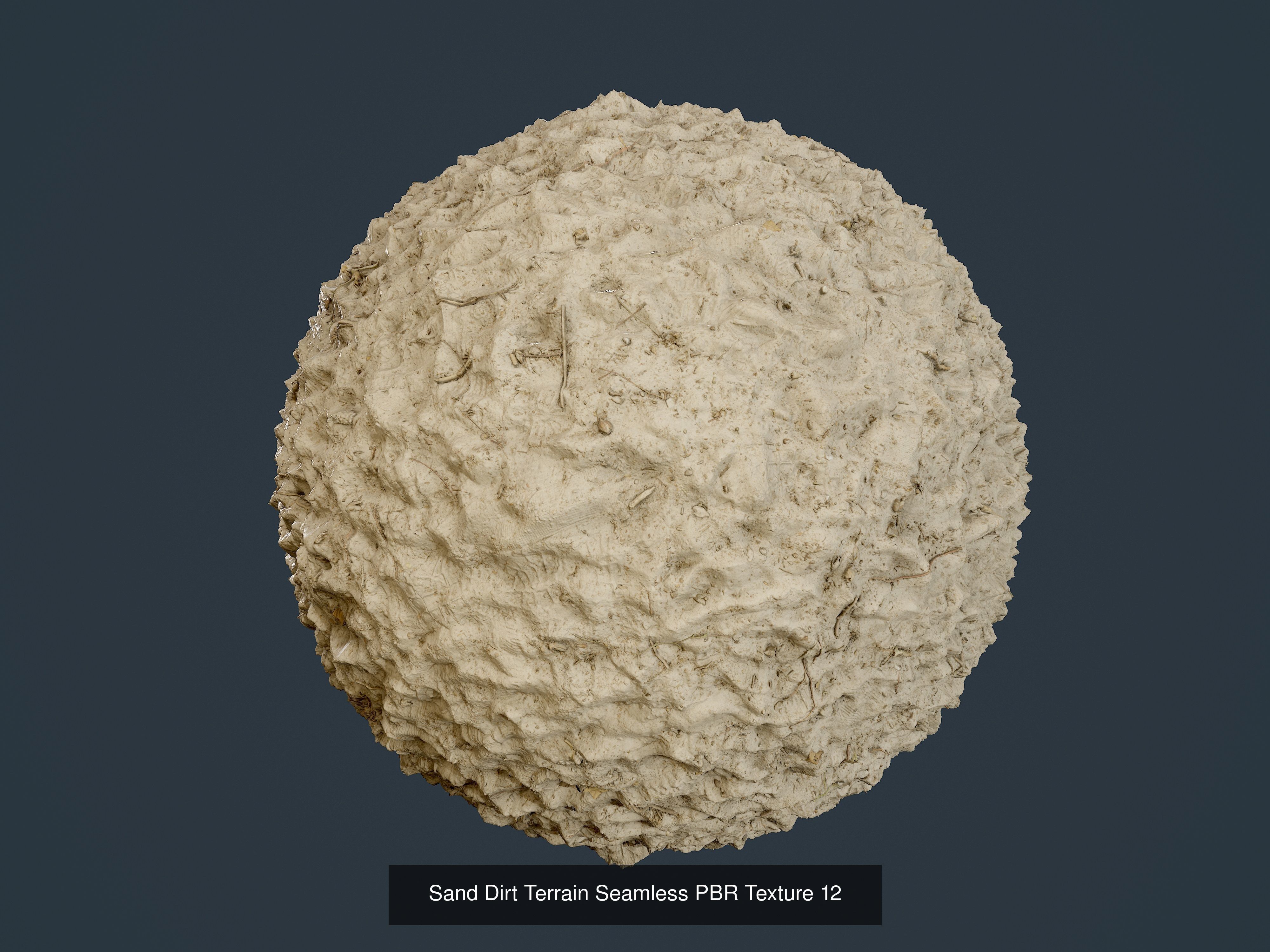 30 Sand Ground Seamless PBR Textures Texture_29