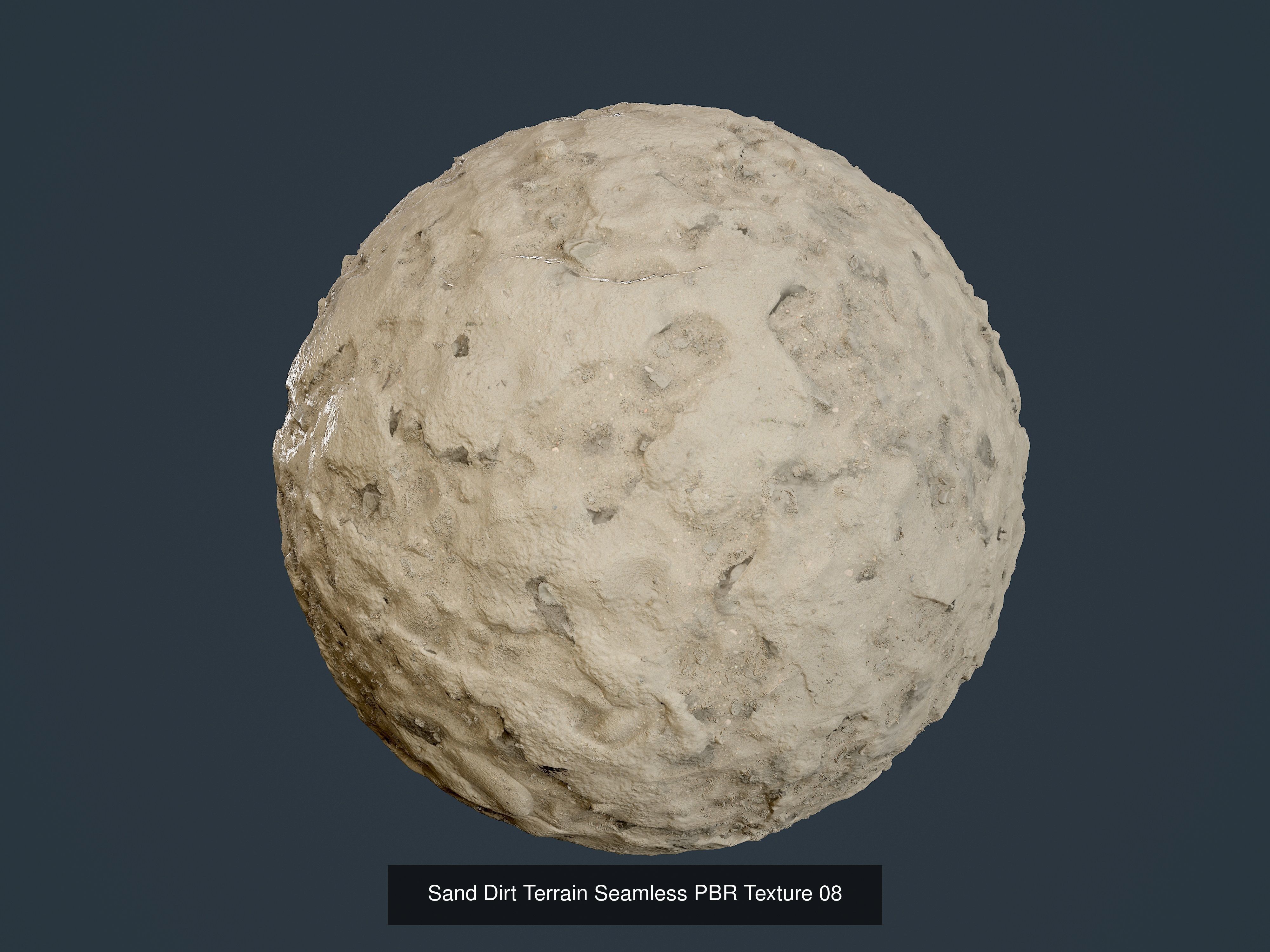 30 Sand Ground Seamless PBR Textures Texture_25