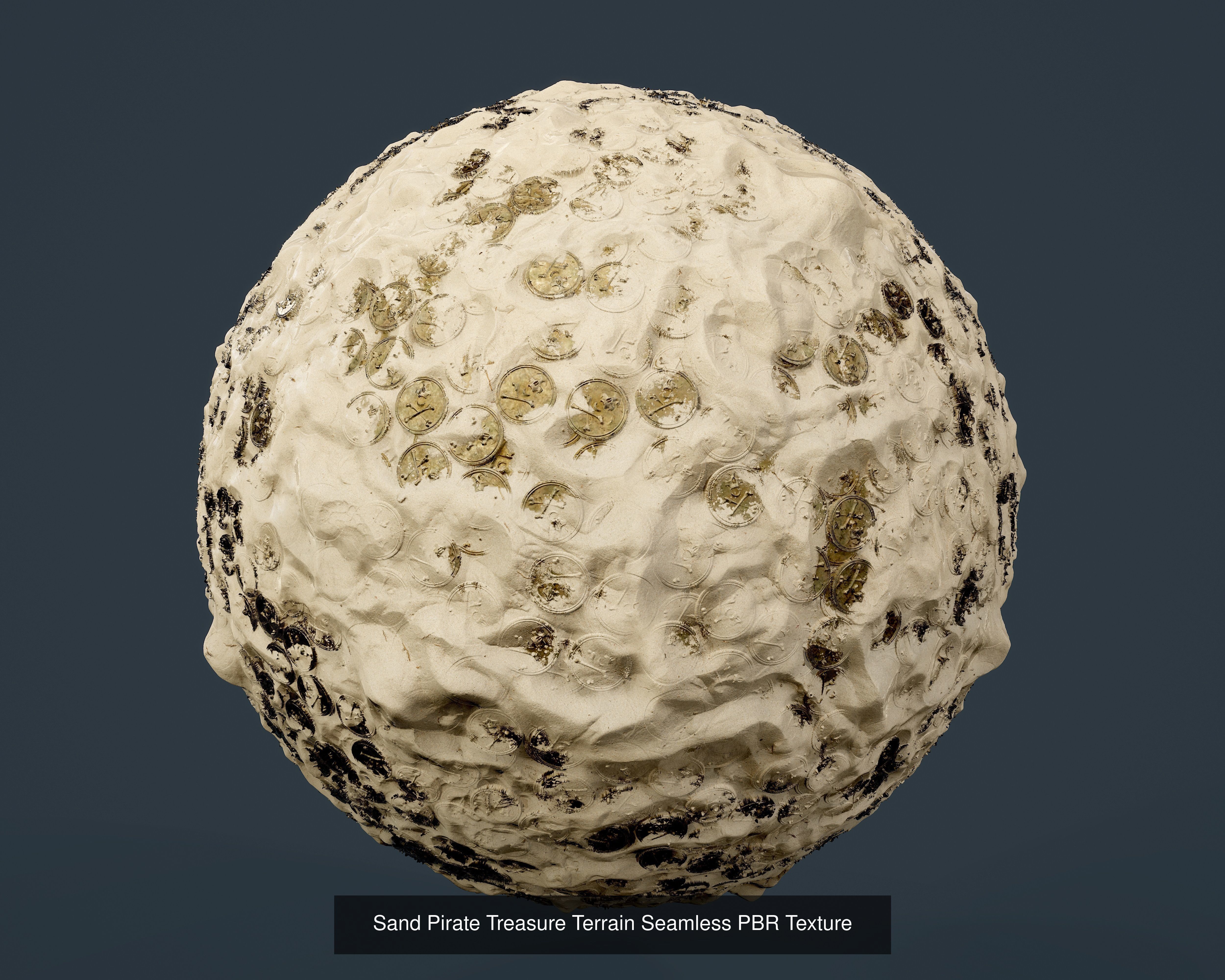 30 Sand Ground Seamless PBR Textures Texture_17