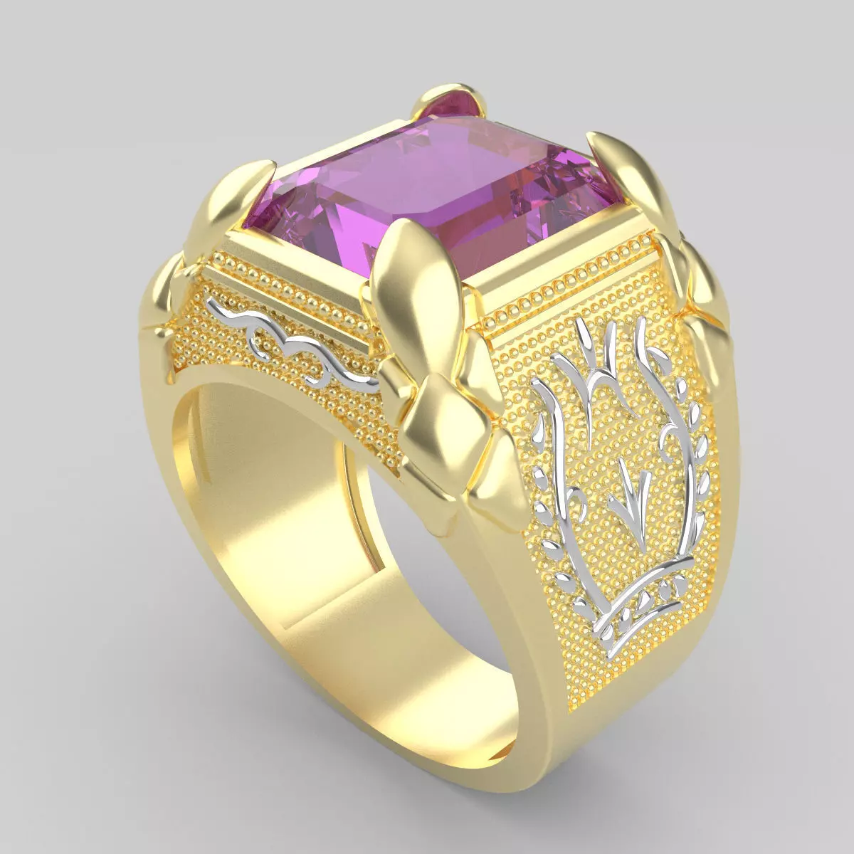 MENS RING  3D print model_0