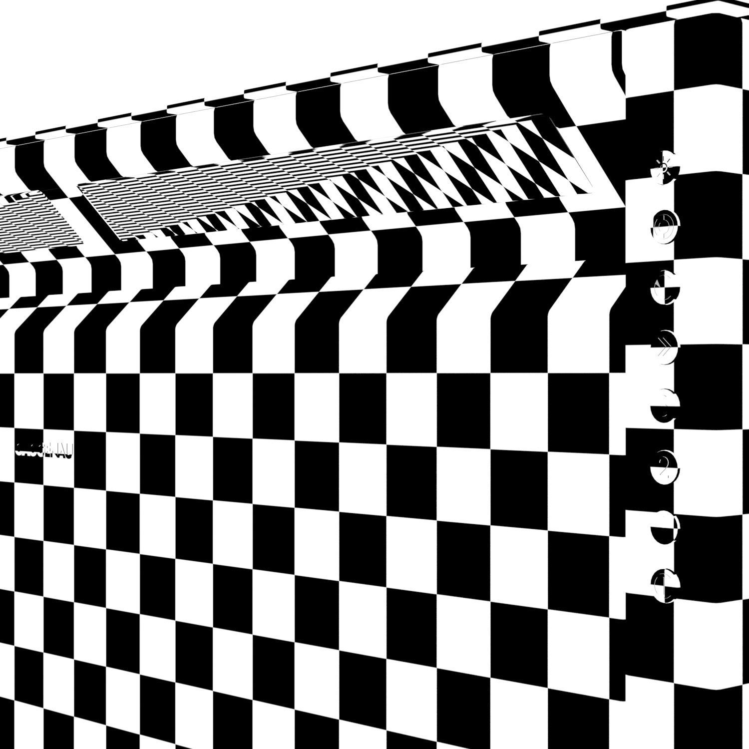 Gaggenau AL400191 table ventilation from 400 series  3D model_4