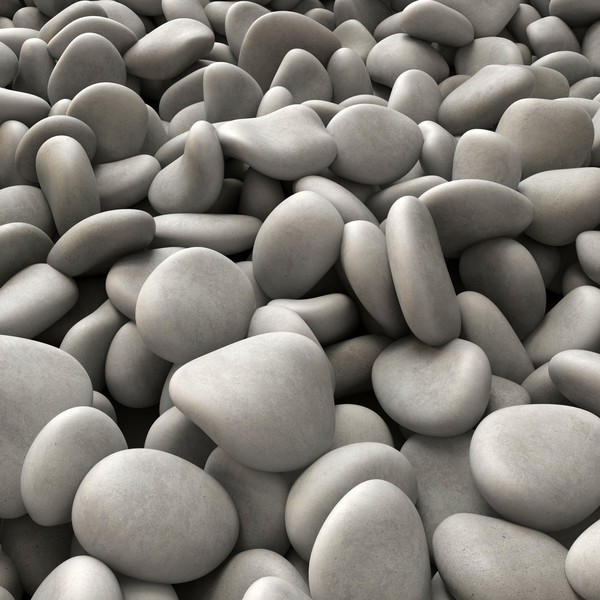 Pebble river low n11 3D model_12