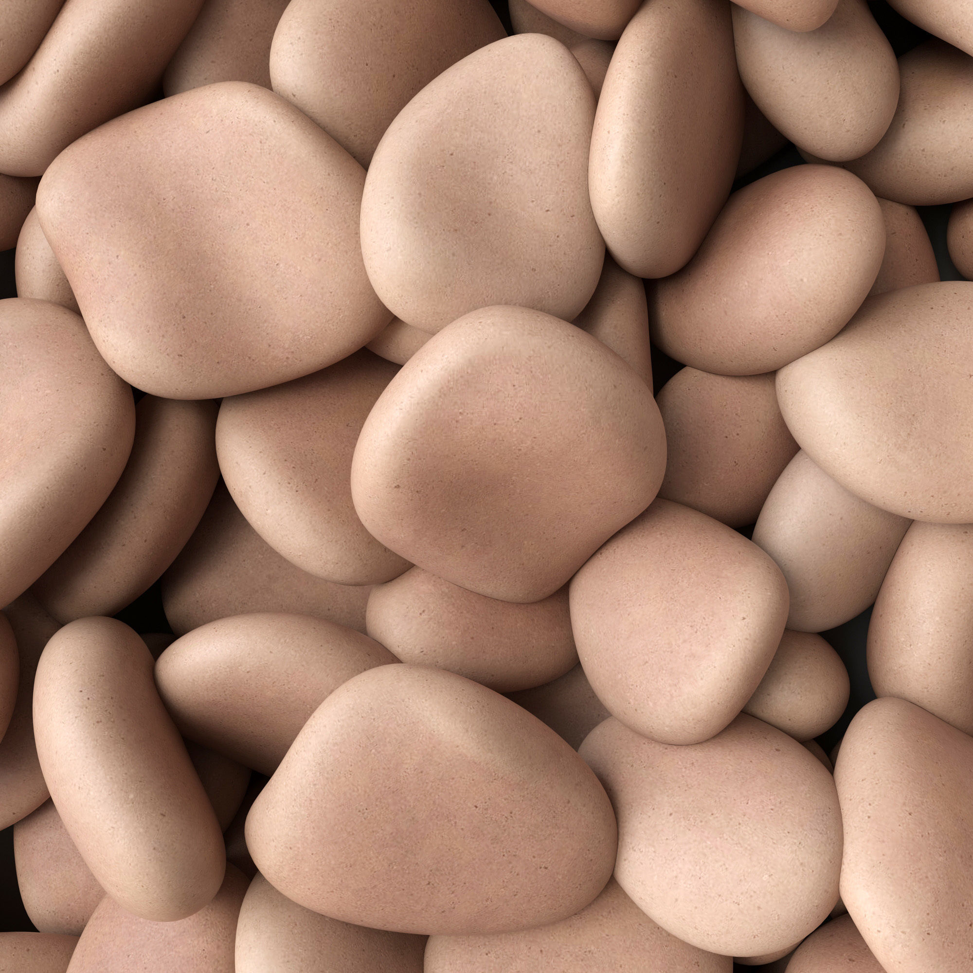 Pebble river low n11 3D model_13