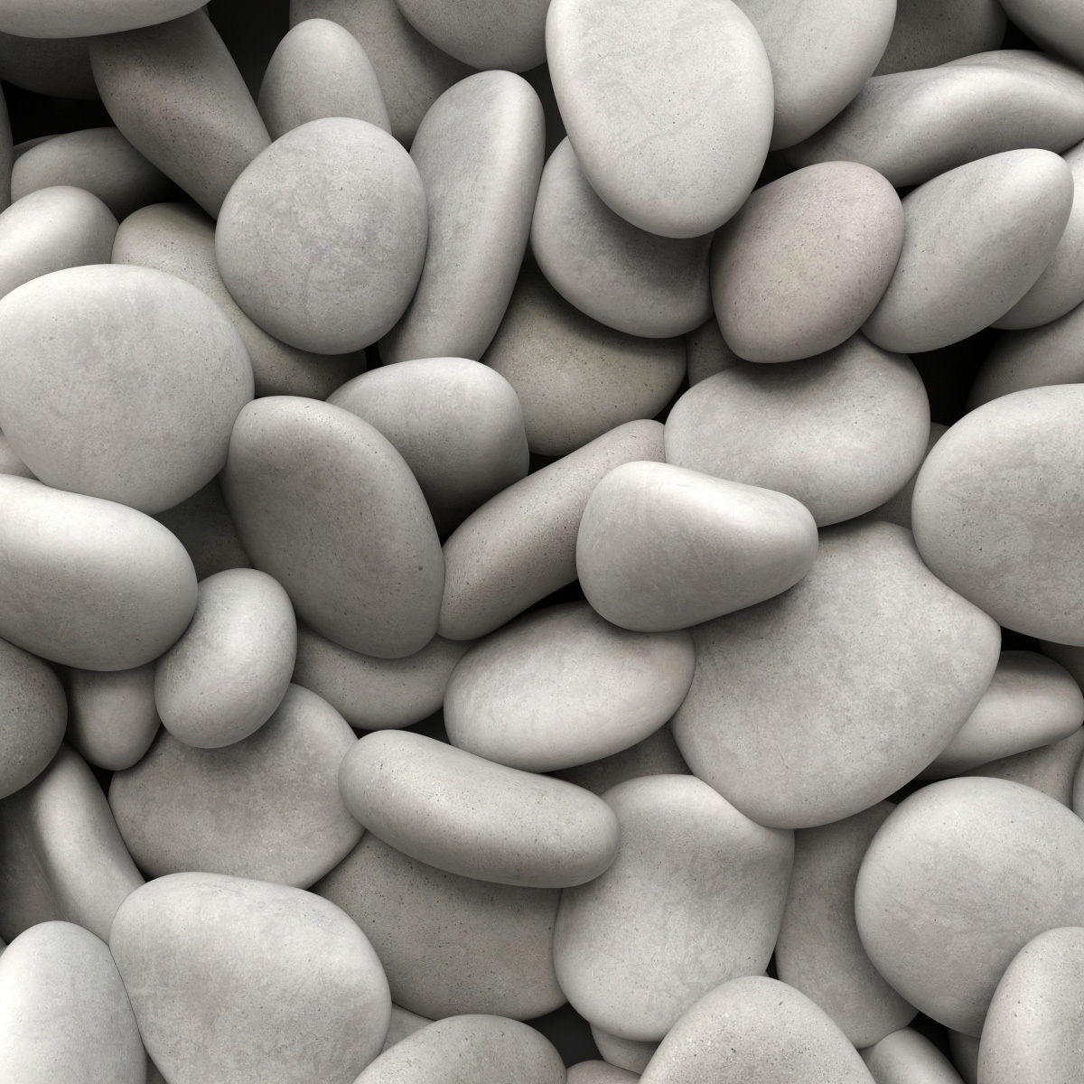 Pebble river low n11 3D model_7