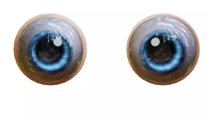 Rigged eyes Texture