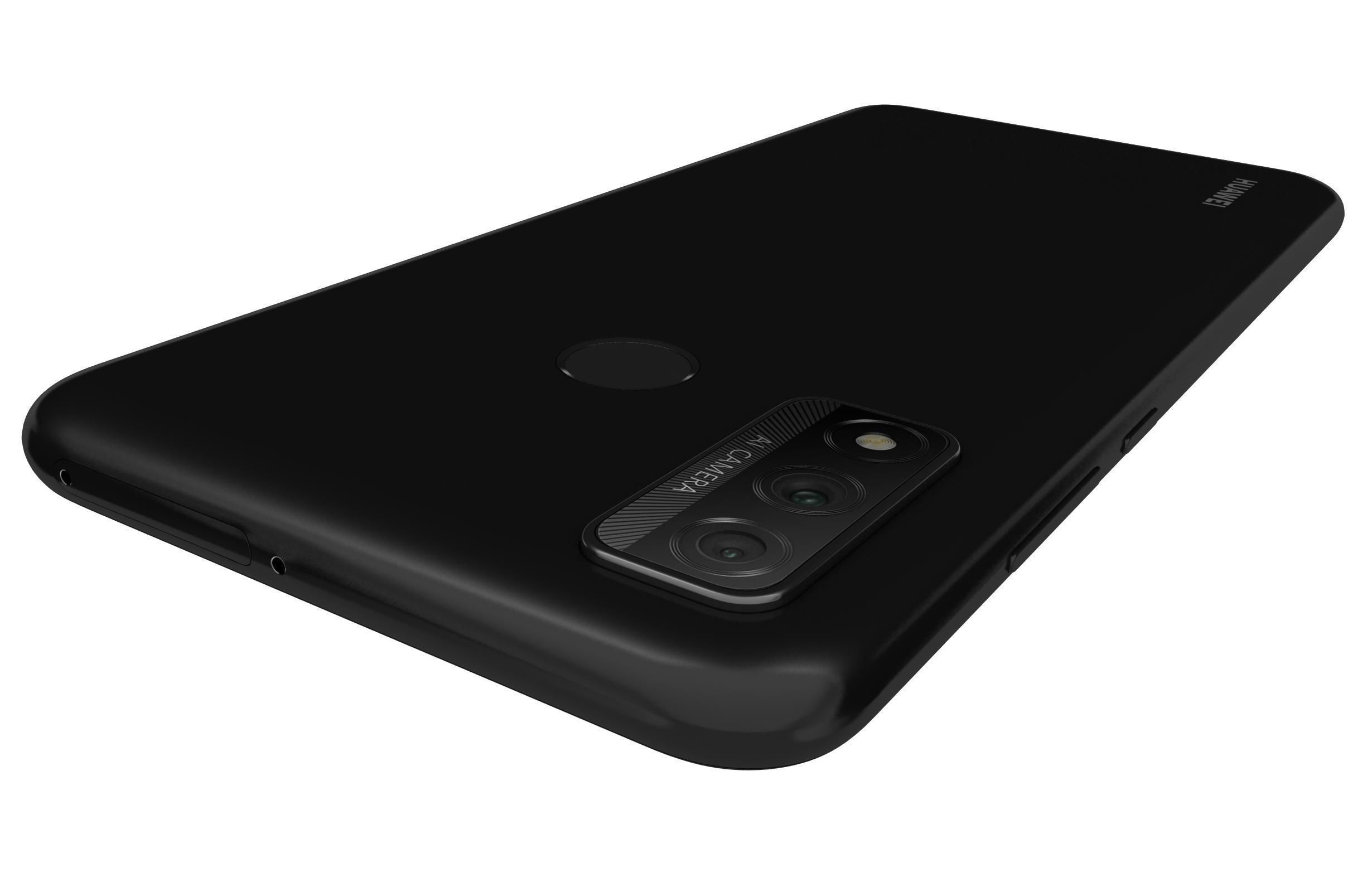 Huawei P smart 2020 Midnight Black 3D model_14