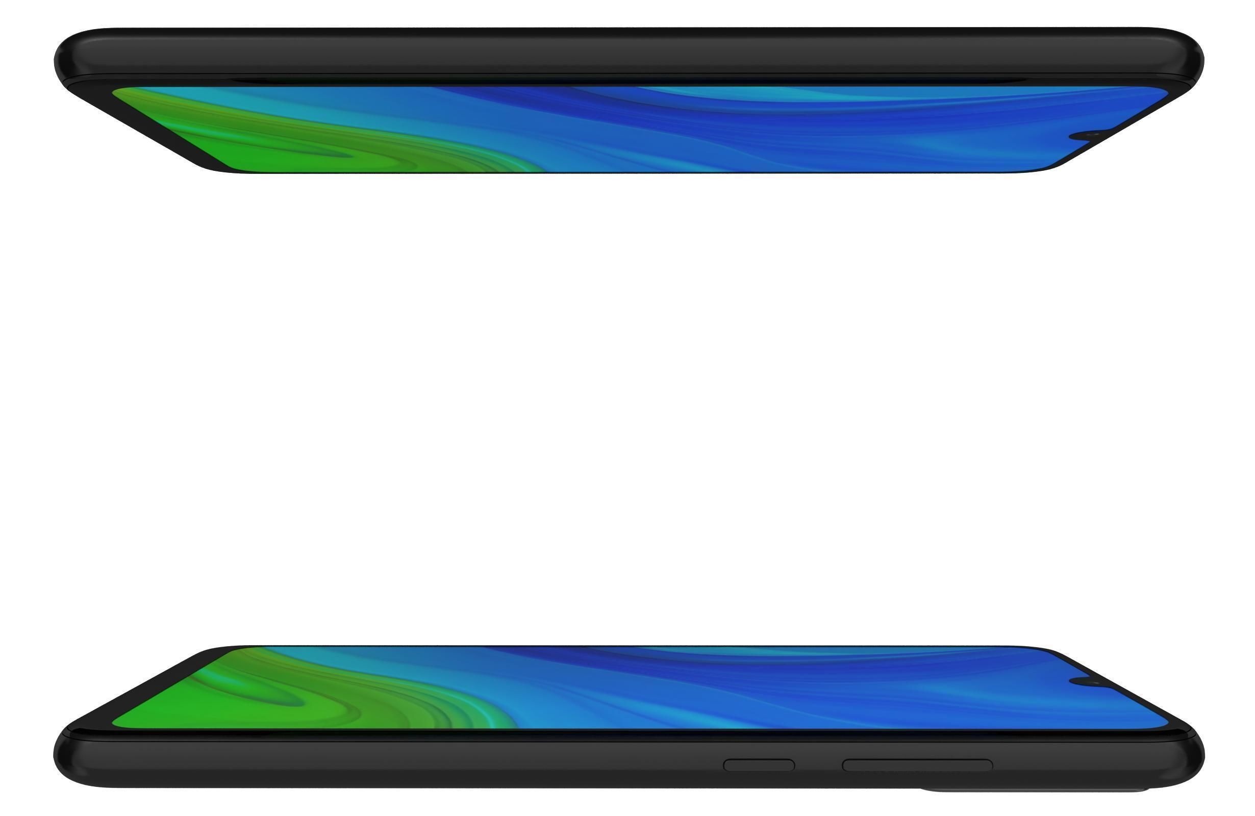 Huawei P smart 2020 Midnight Black 3D model_7