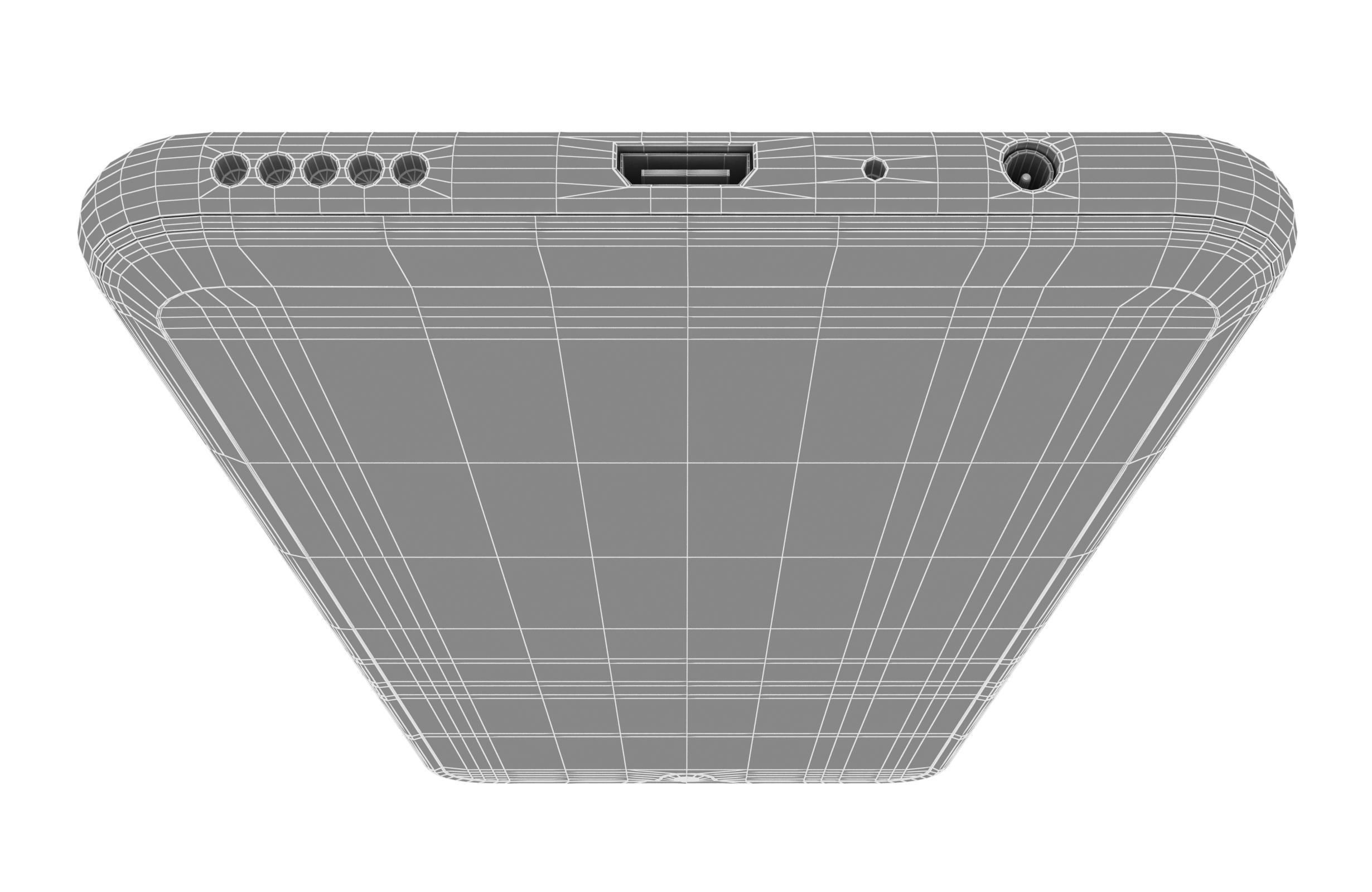 Huawei P smart 2020 Midnight Black 3D model_25