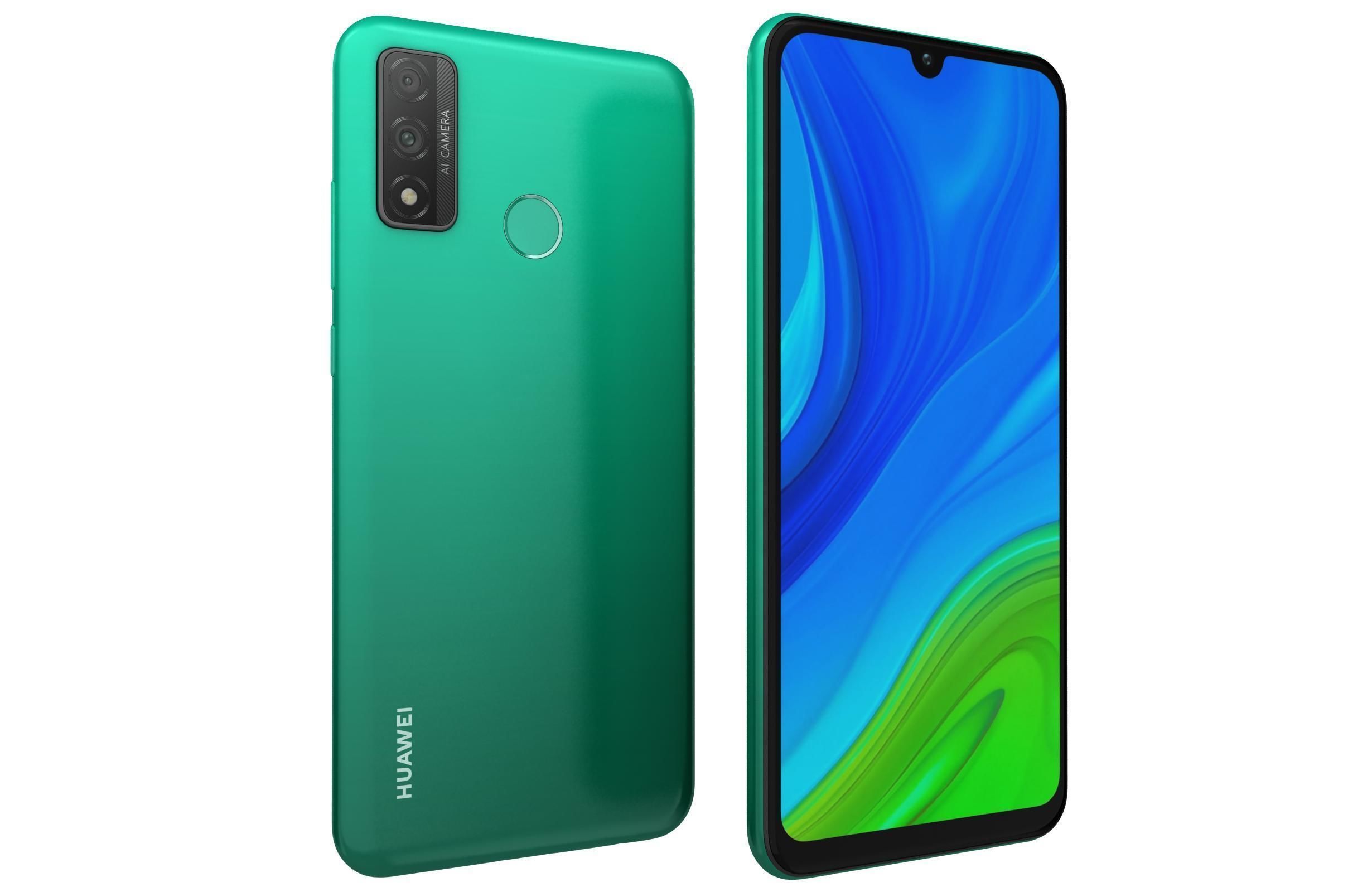 Huawei P smart 2020 All Colors 3D model_6