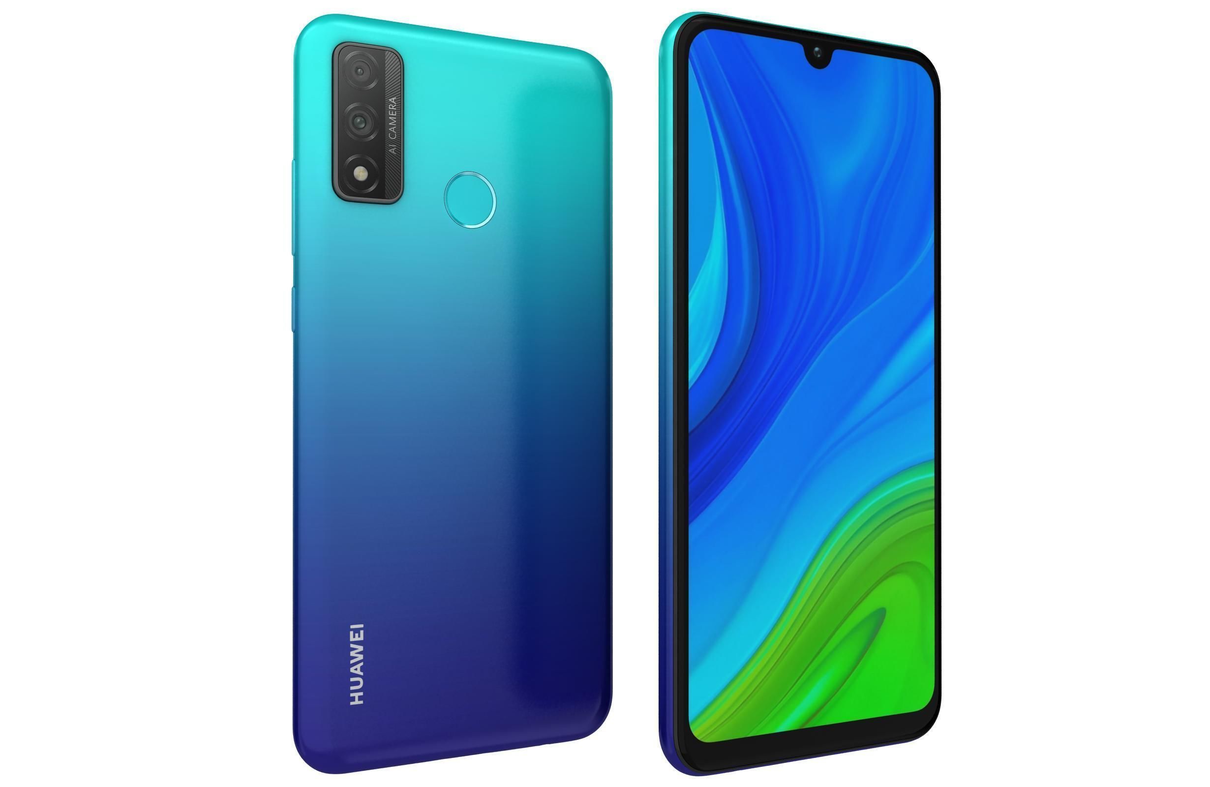 Huawei P smart 2020 All Colors 3D model_20