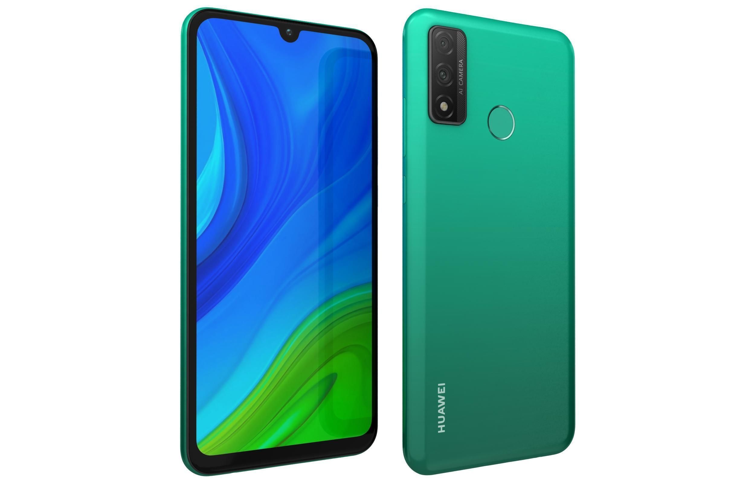 Huawei P smart 2020 All Colors 3D model_5