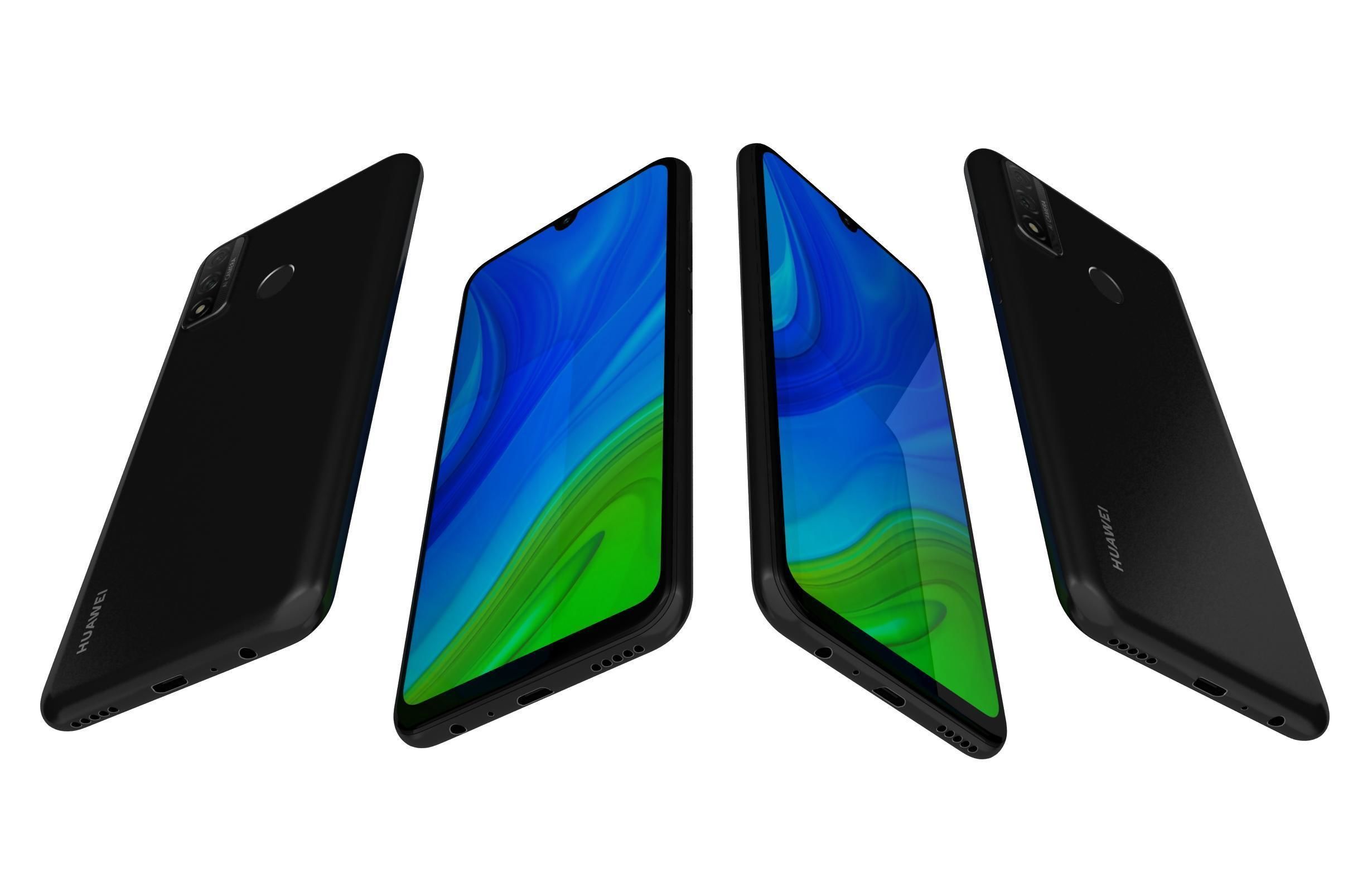 Huawei P smart 2020 All Colors 3D model_10
