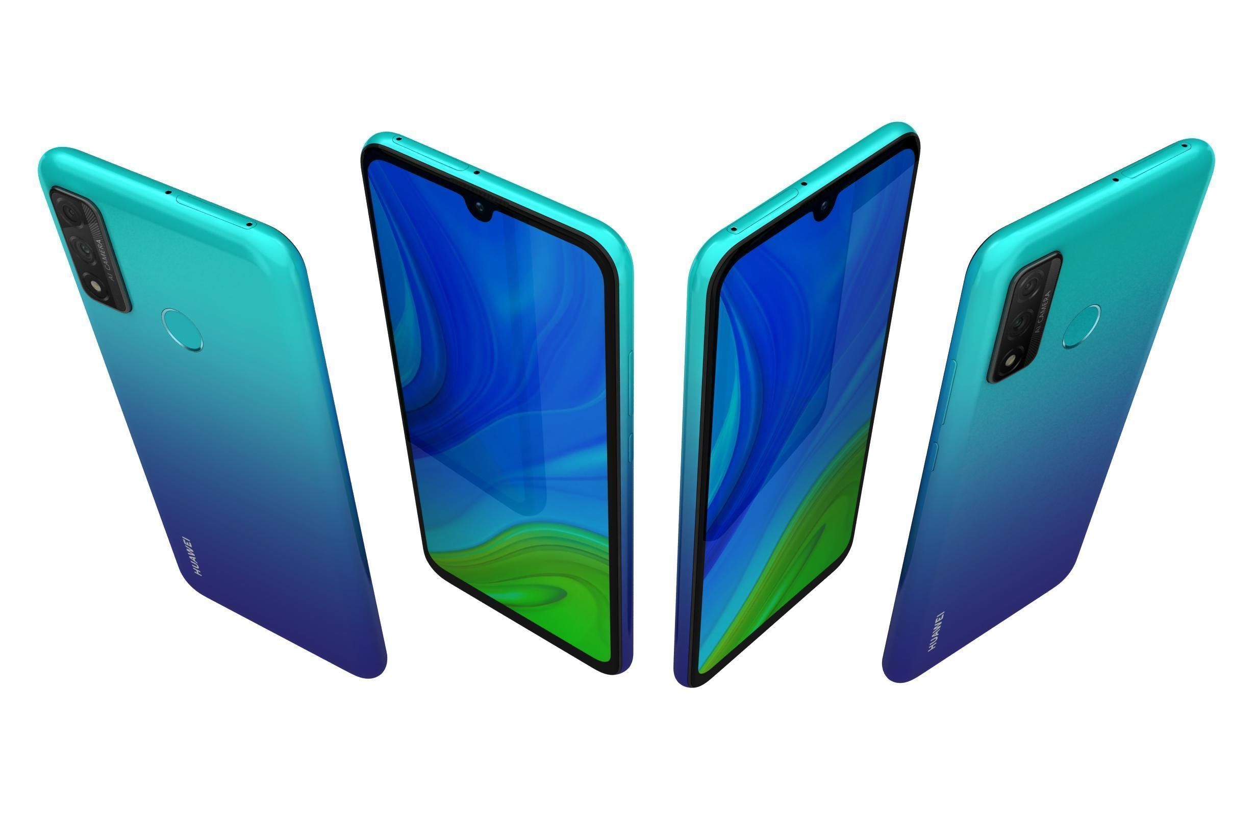Huawei P smart 2020 All Colors 3D model_16