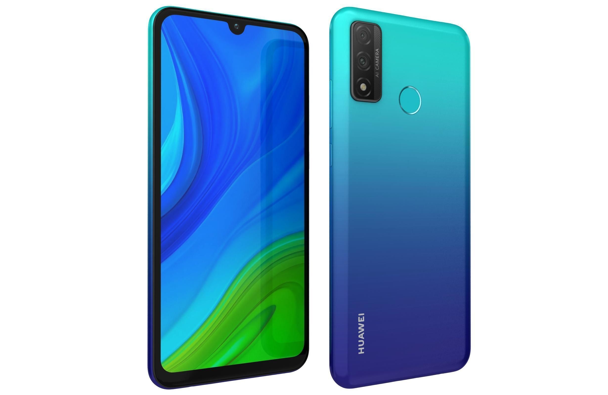 Huawei P smart 2020 All Colors 3D model_18