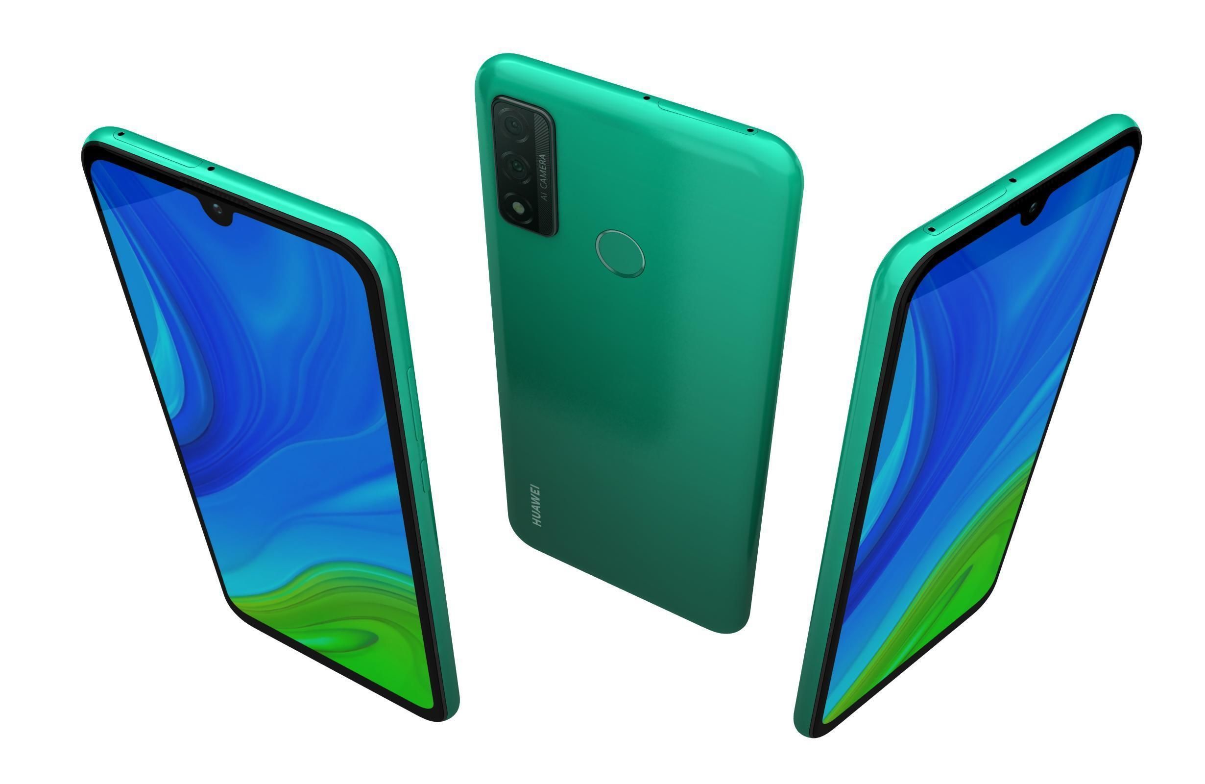 Huawei P smart 2020 All Colors 3D model_14