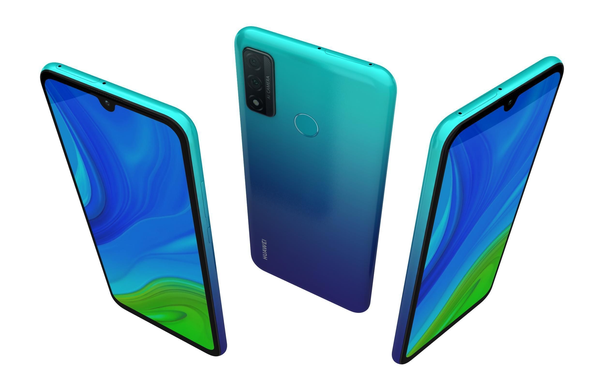 Huawei P smart 2020 All Colors 3D model_15