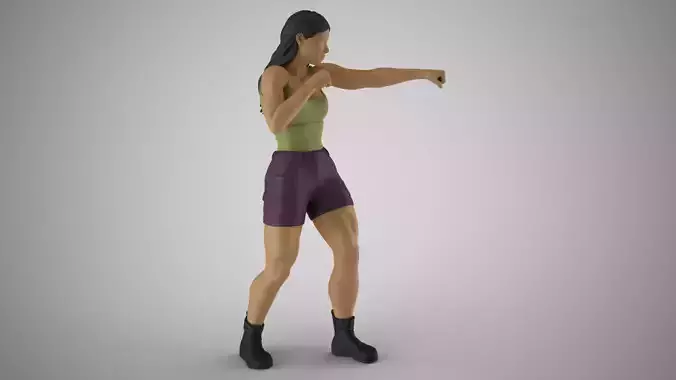 Boxer Woman