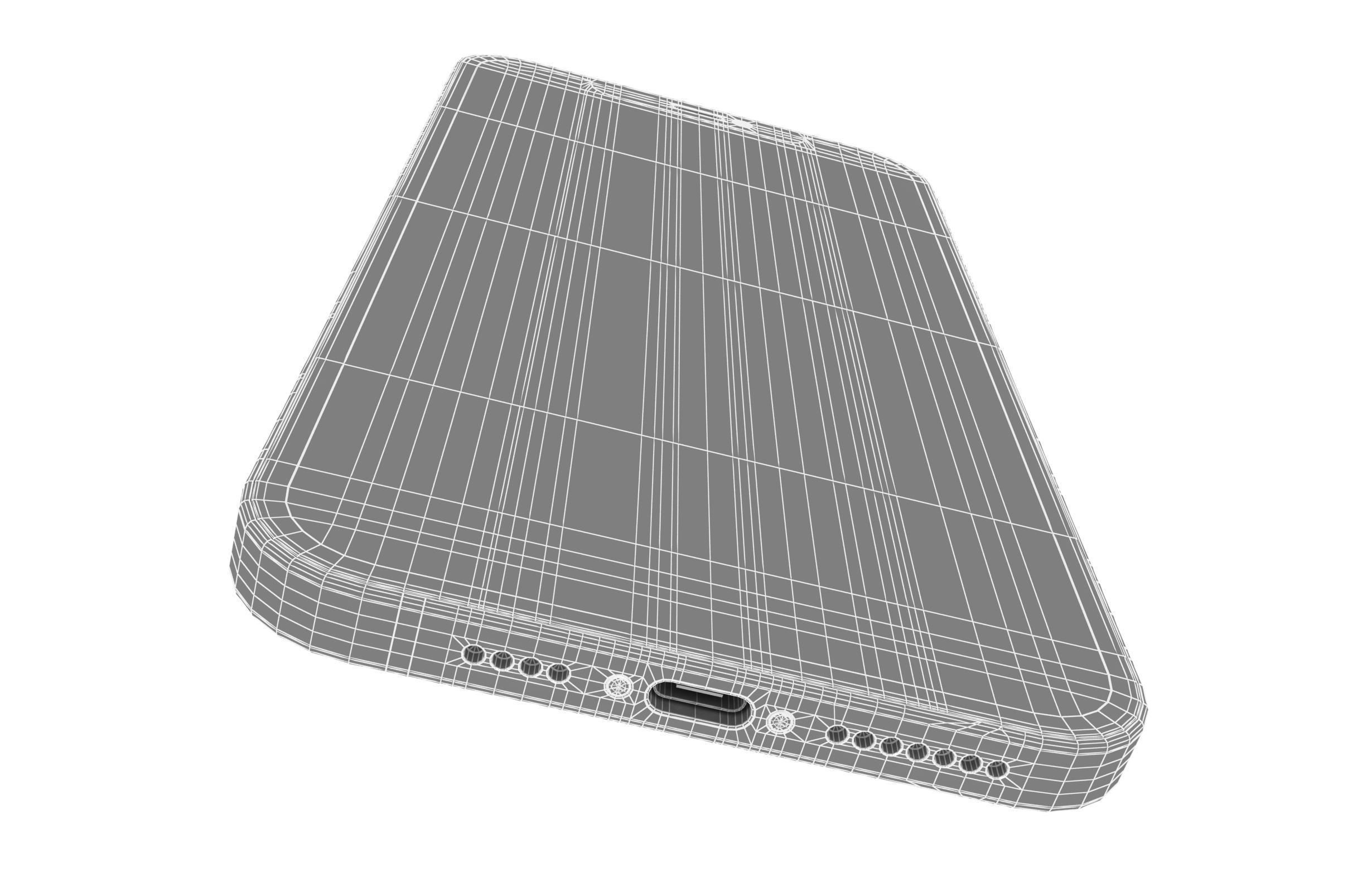 Apple iPhone 12 Pro Max Pacific Blue 3D model_19