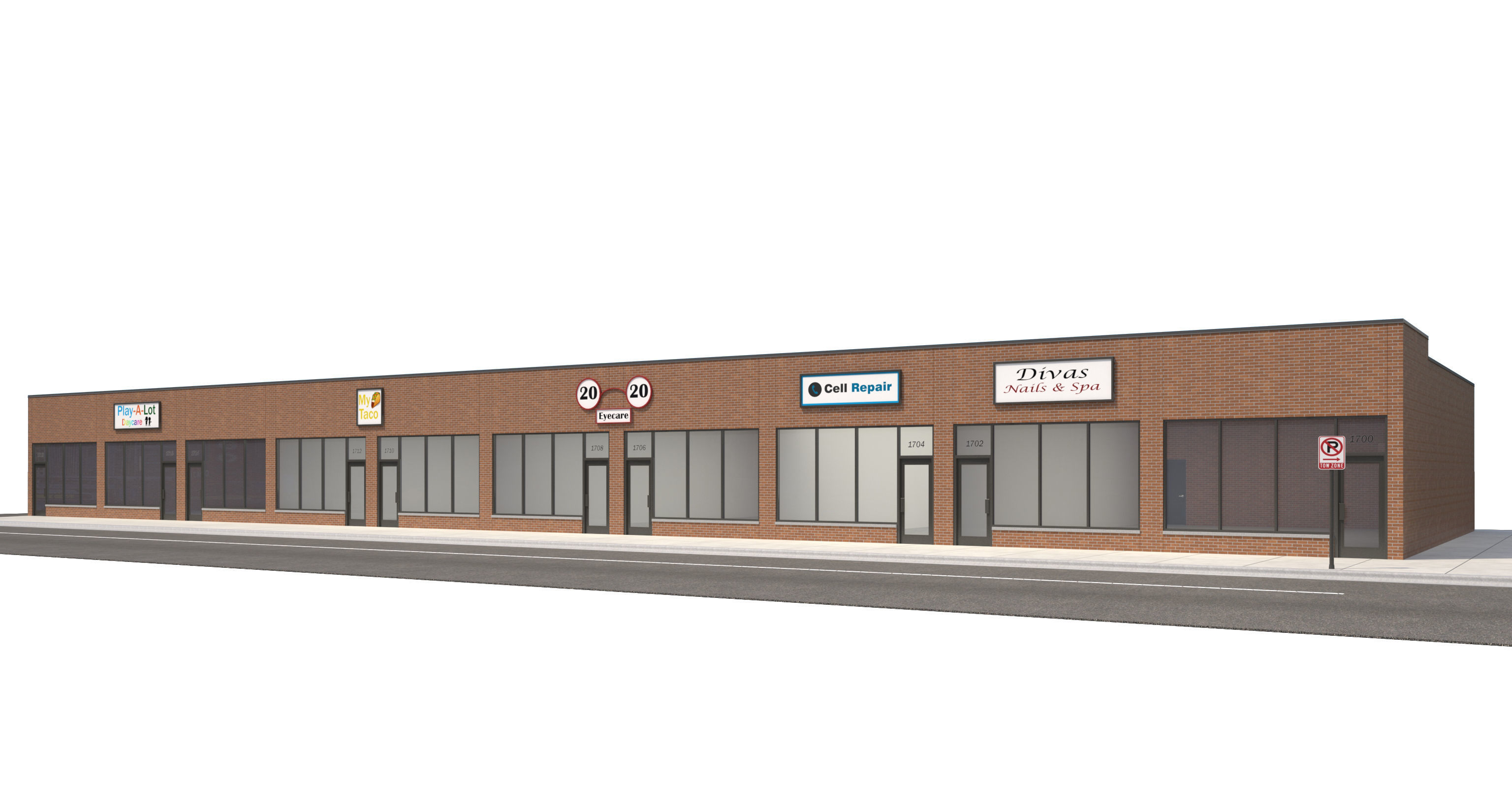 Retail-071 Retail Store 3D model_2