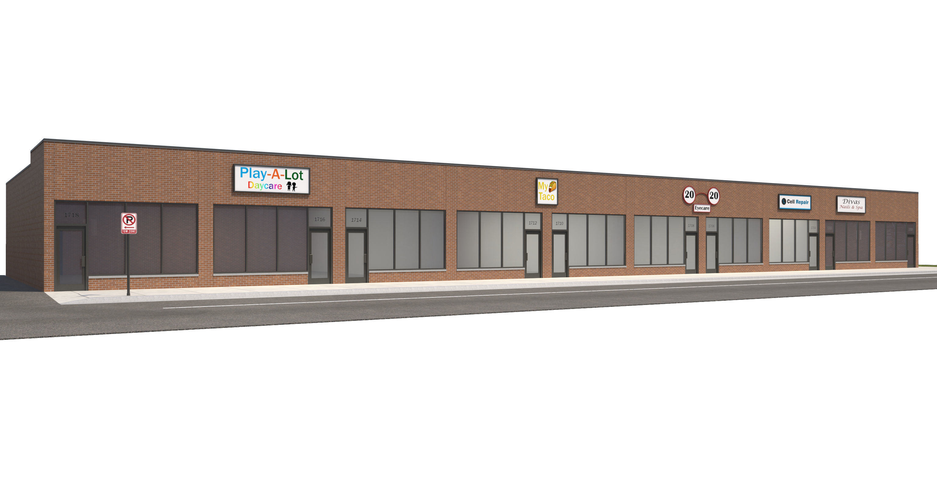 Retail-071 Retail Store 3D model_1