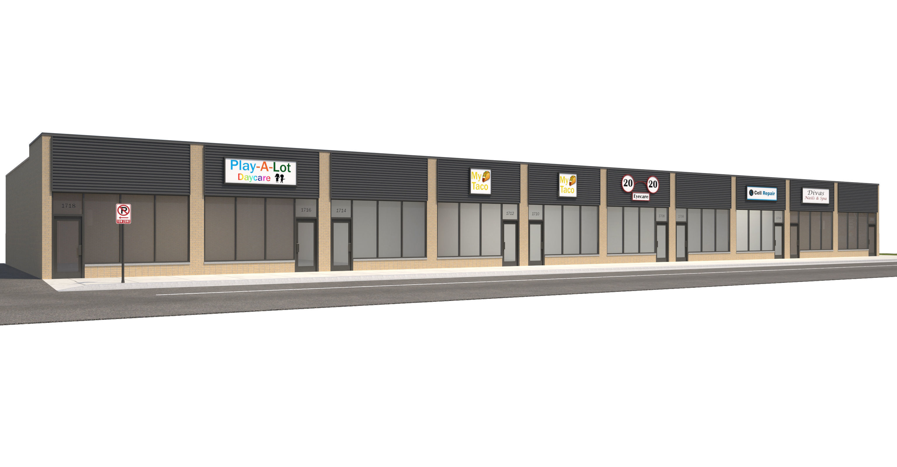 Retail-072 Retail Store 3D model_1