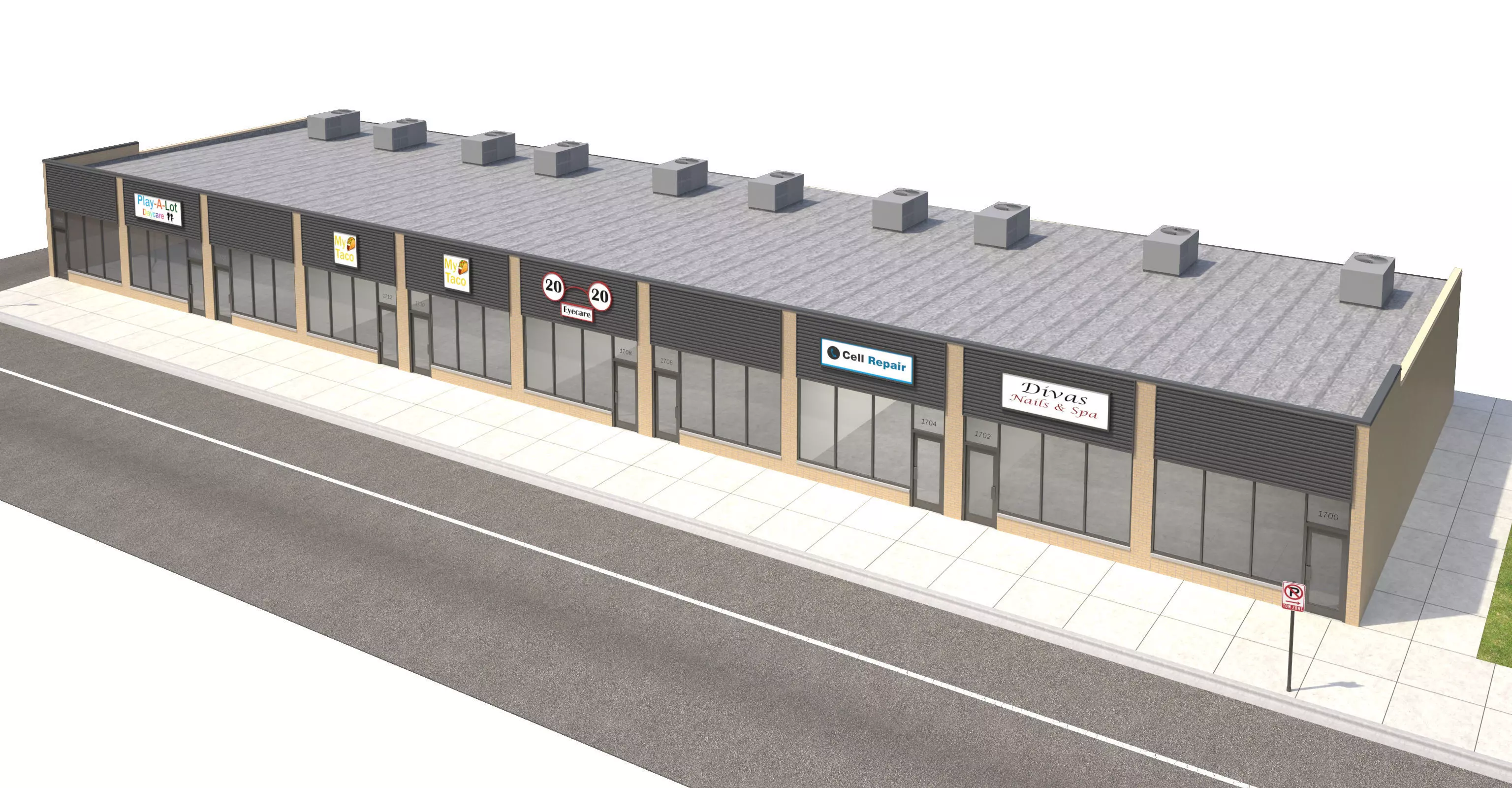 Retail-072 Retail Store 3D model_0