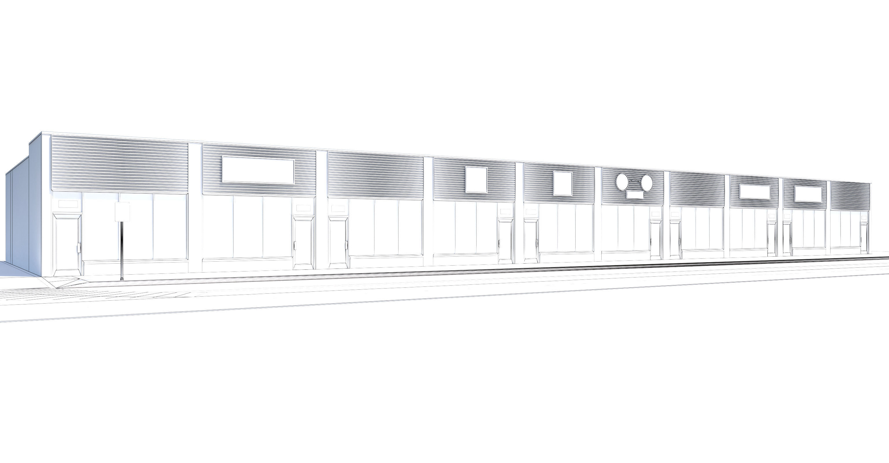 Retail-072 Retail Store 3D model_13