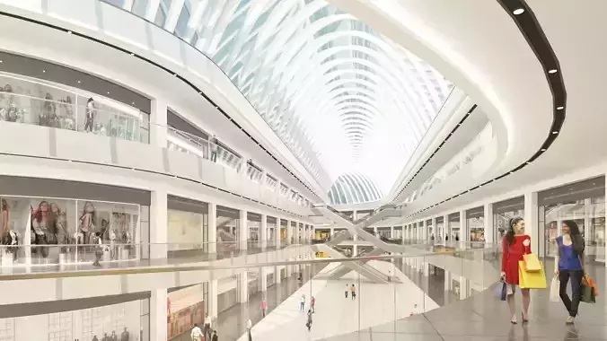 Shopping Centre 3 - Interior and Exterior