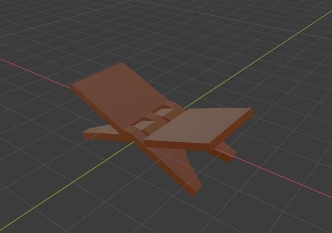Quran placemat 3D model Blender 3D model