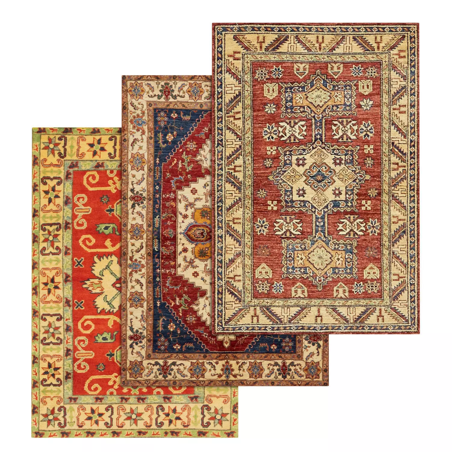Rug Set 1908 3D model_0