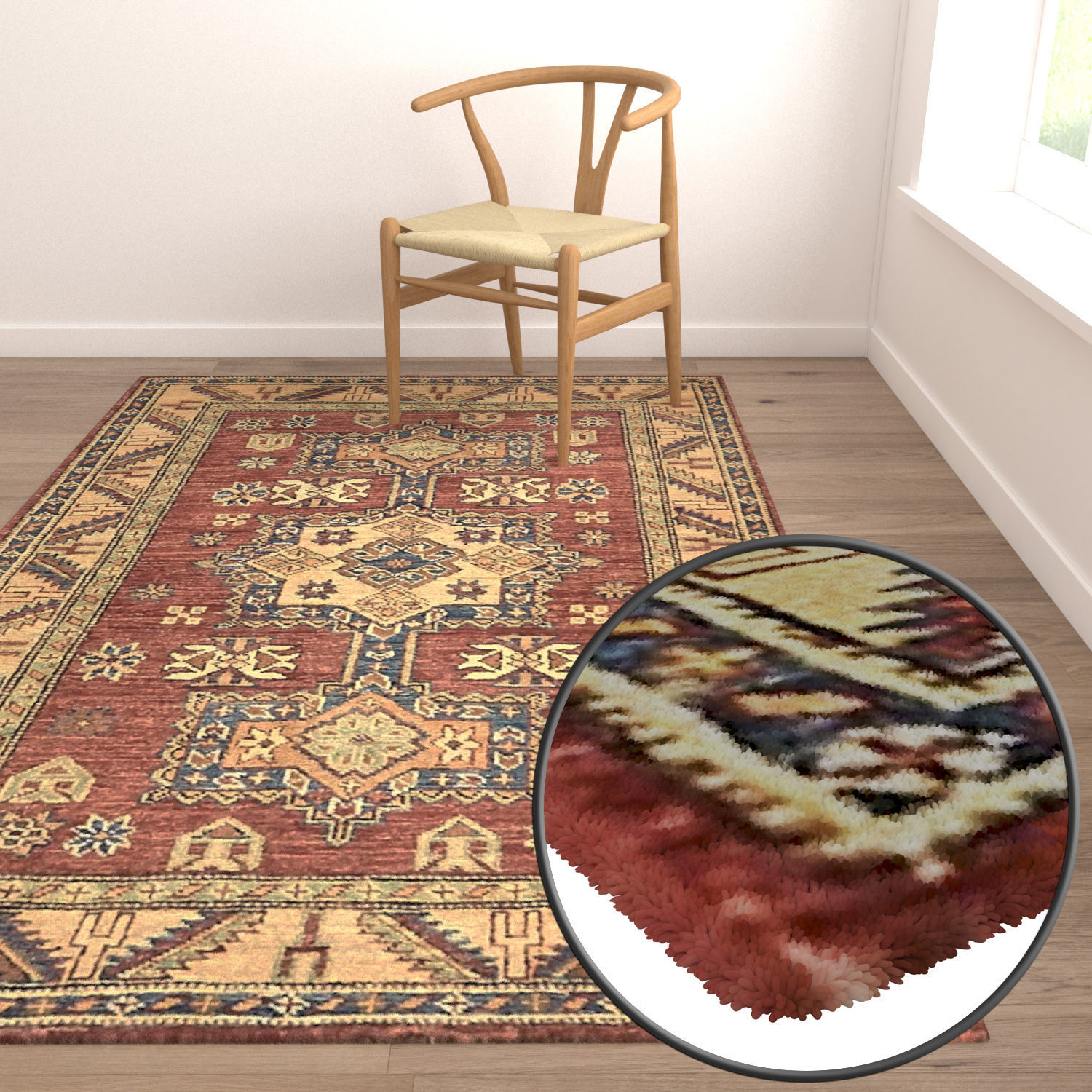 Rug Set 1908 3D model_5