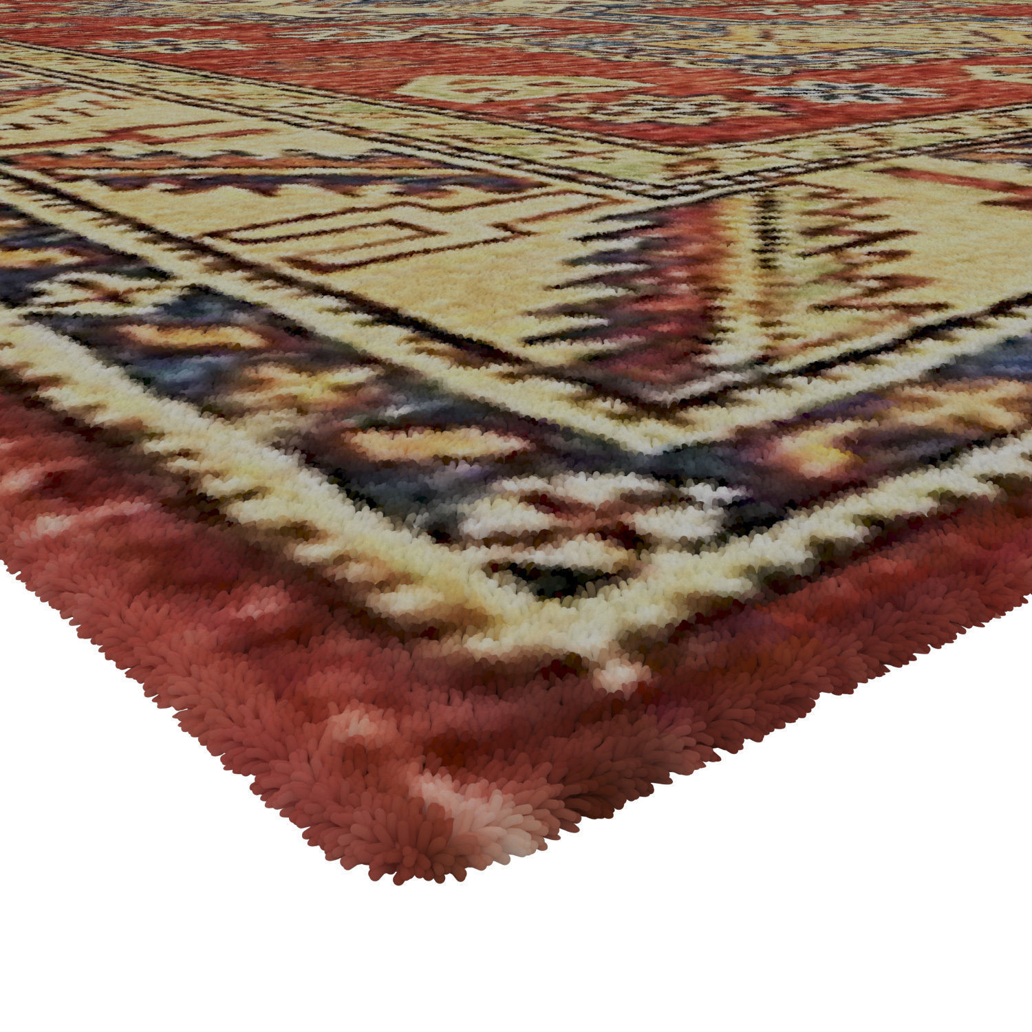Rug Set 1908 3D model_1