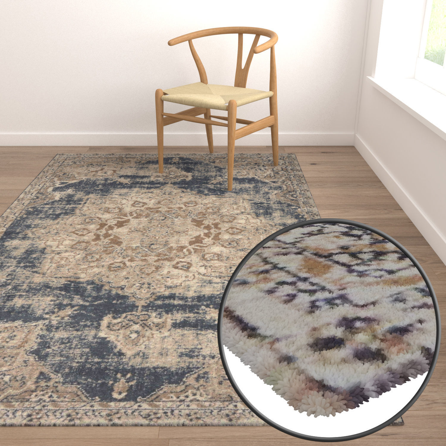 Rug Set 1913 3D model_5