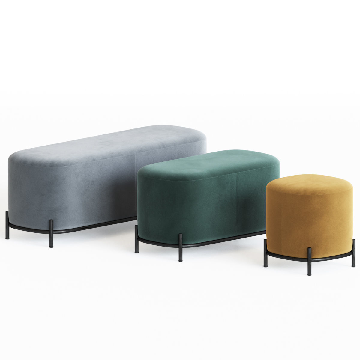 Cosmo Pawai Pouf 3D model_2