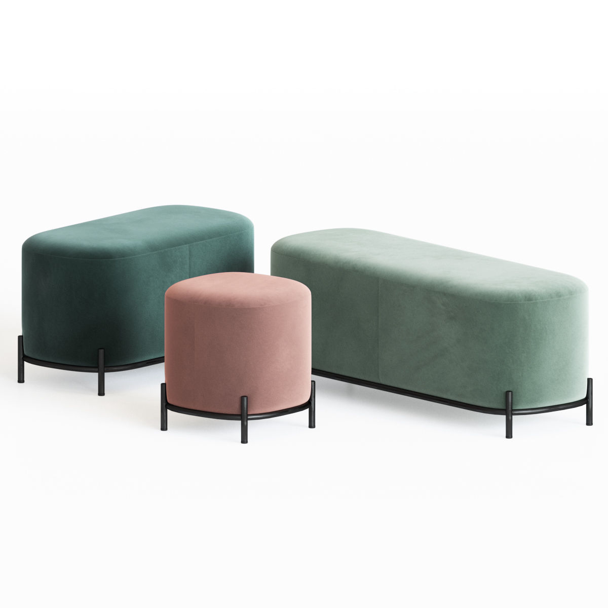 Cosmo Pawai Pouf 3D model_1