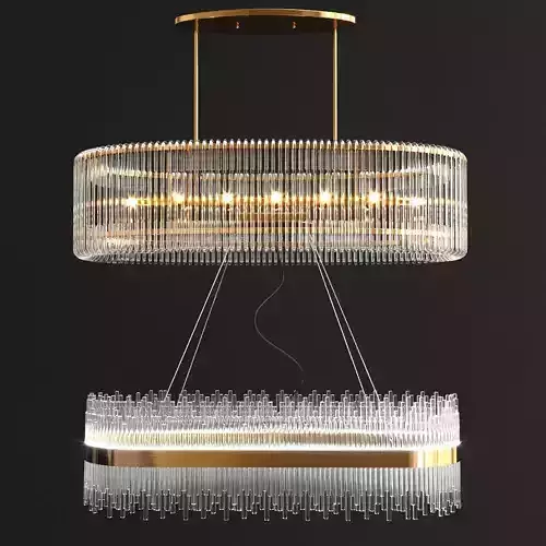 Collection luminaire and arteriors 3D model