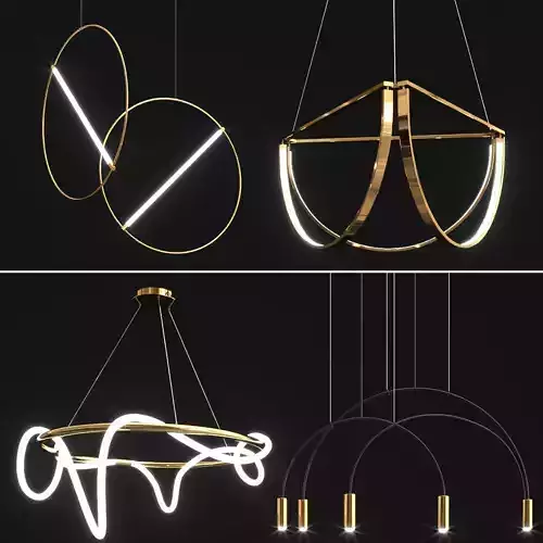 Collection of new minimalist chandelier 6