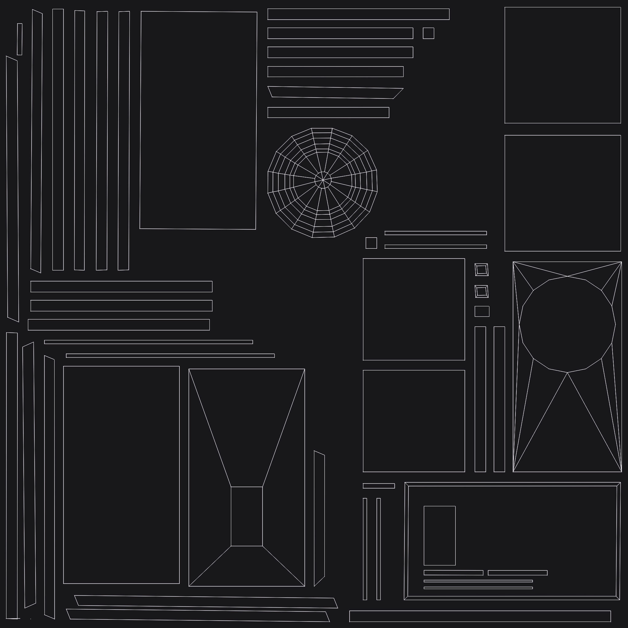 Classic Speaker on Stand  Low-poly 3D model_10