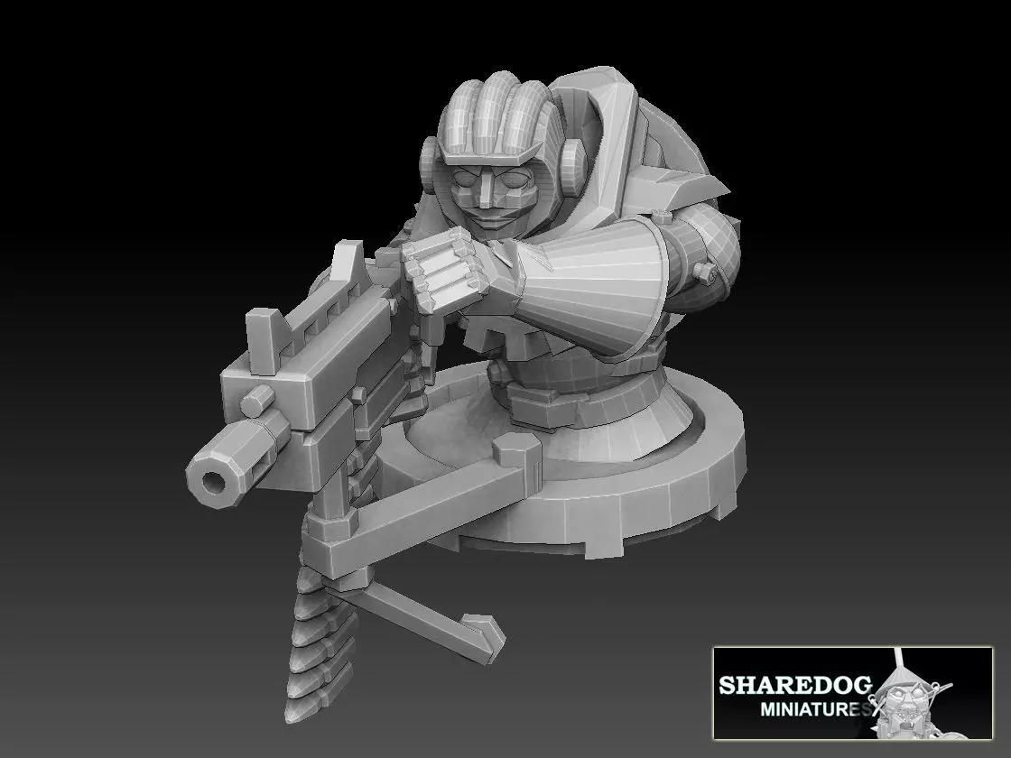 Panzer Buggy Sidegunner 3D print model_0